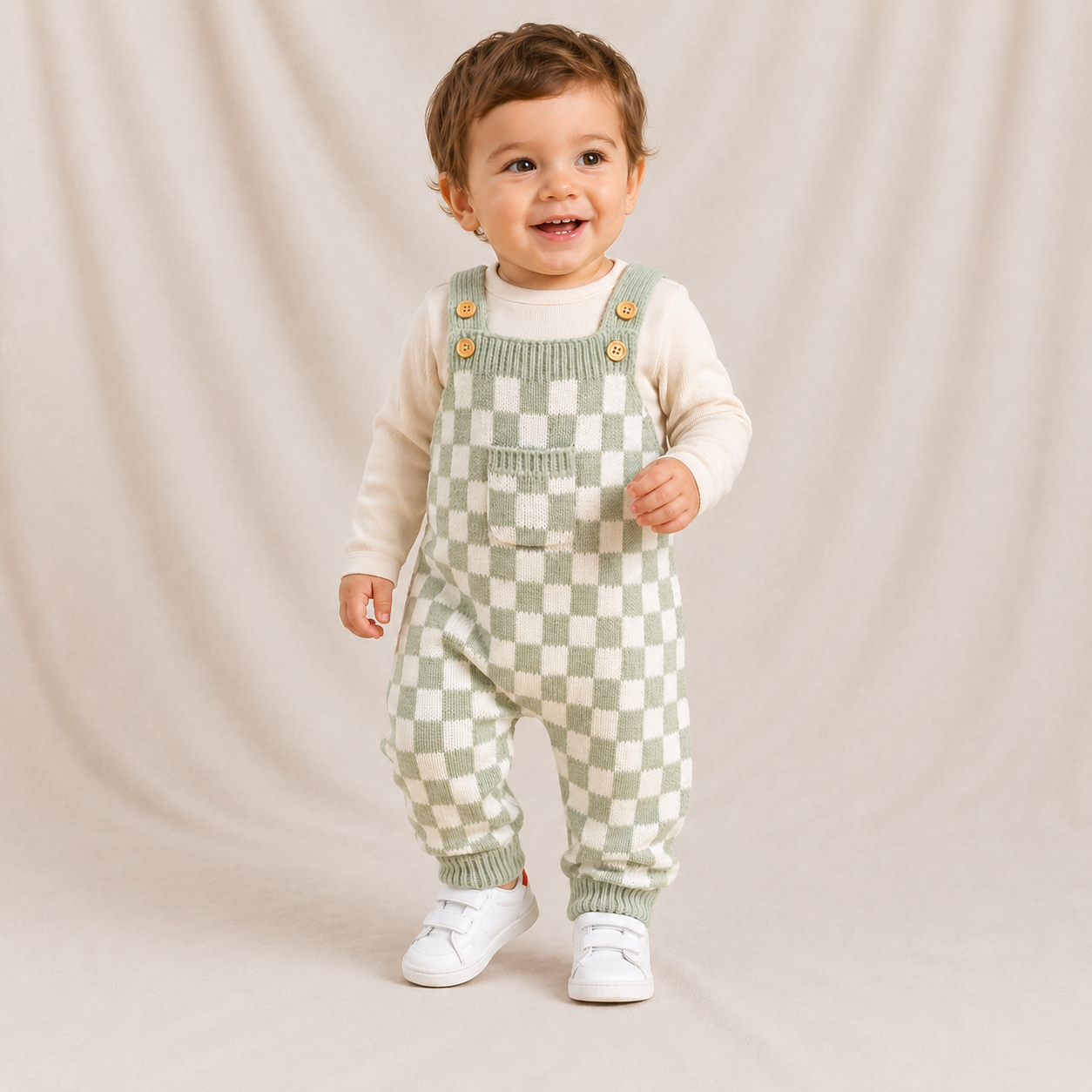 Bodie Checkered Overalls