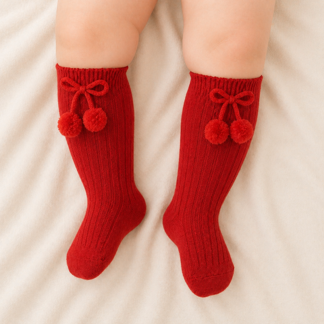 Red Celine Socks