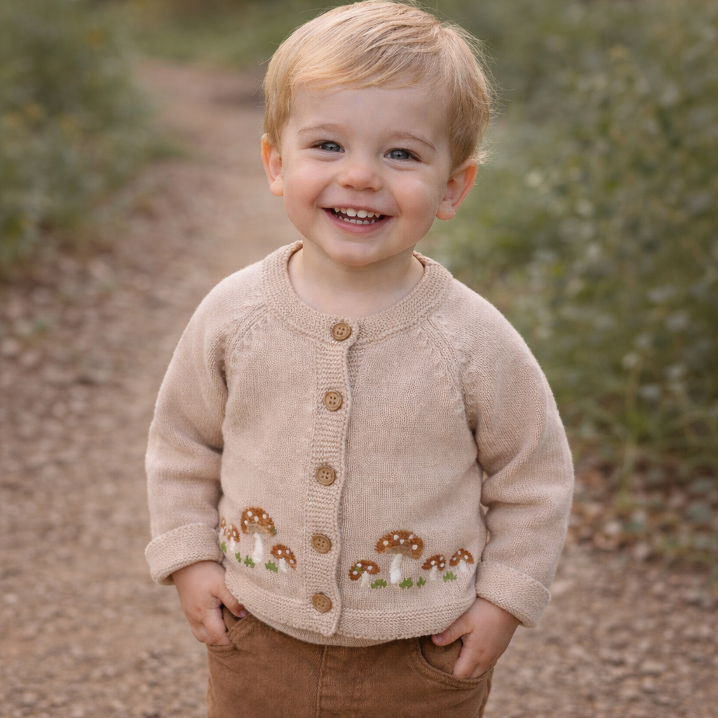 Baby outerwear toddler jacket knitwear Alexander Haze