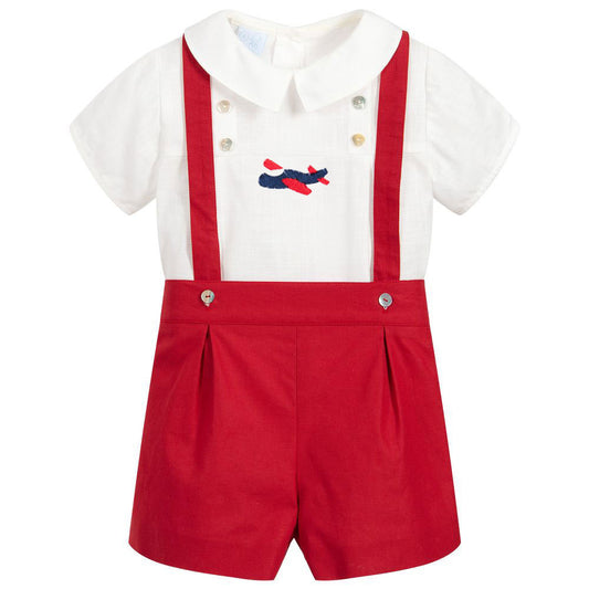 Wilbert Shirt & Overalls Set