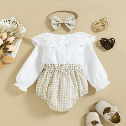 Blythe Romper & Headband Set