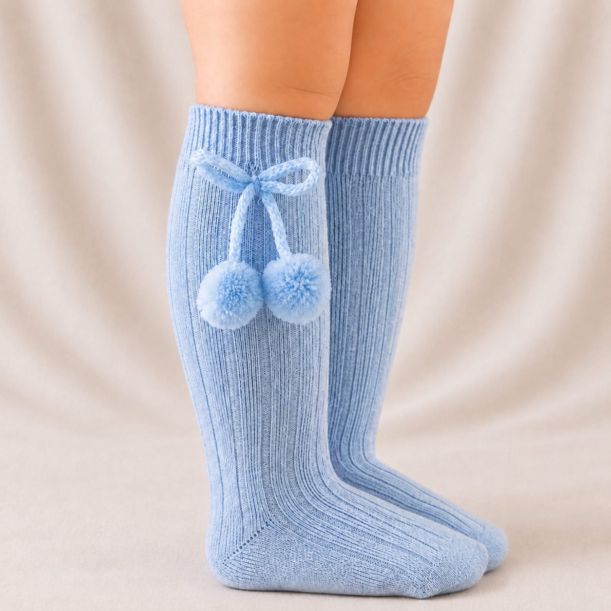 Light Blue Celine Socks