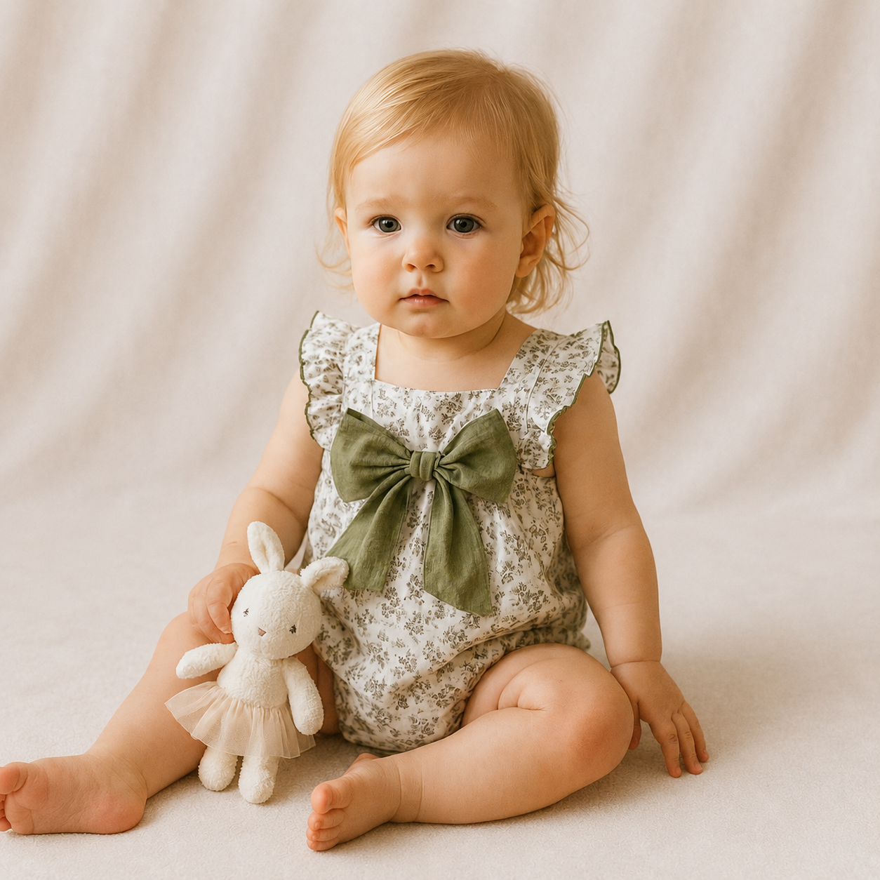 Hailey Bow Romper