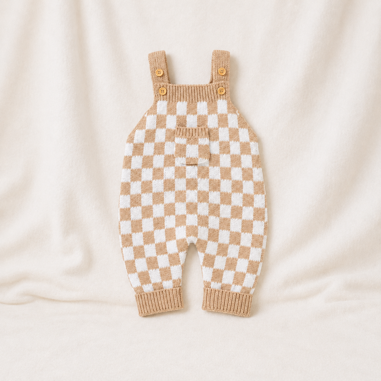 Luca Checkered Overalls