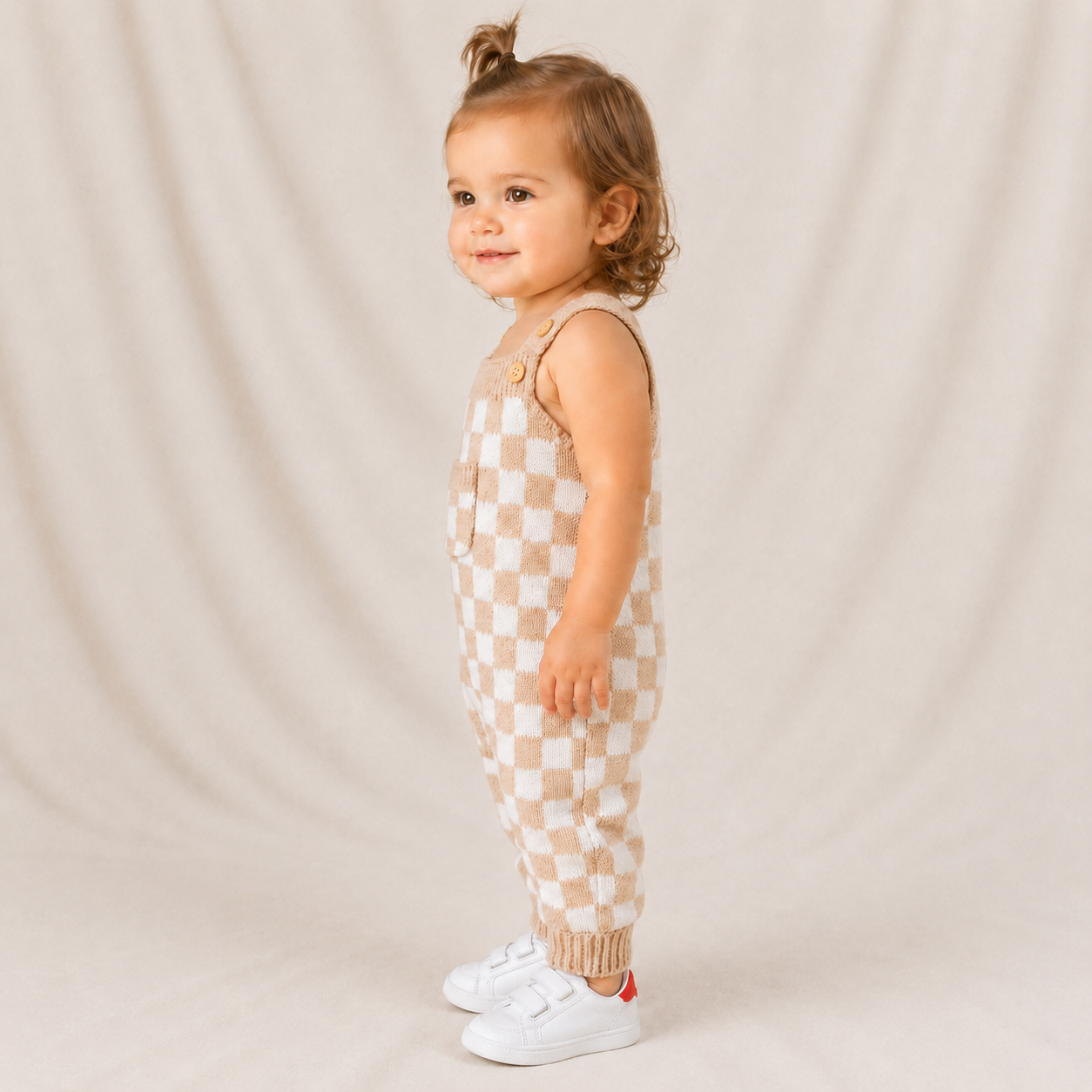 Luca Checkered Overalls